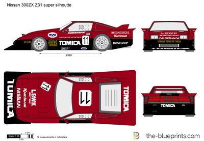 Nissan 300ZX Z31 super silhoutte