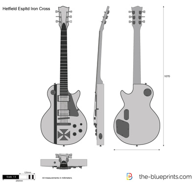 Hetfield Espltd Iron Cross