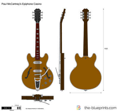 Paul McCartney's Epiphone Casino