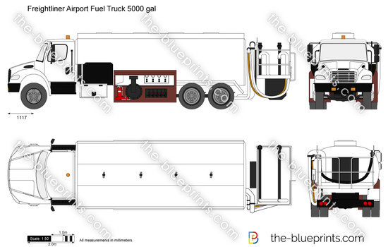 Freightliner Airport Fuel Truck 5000 gal