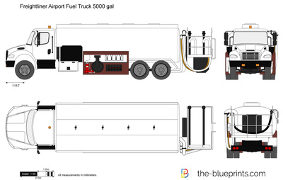 Freightliner Airport Fuel Truck 5000 gal