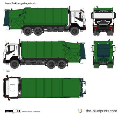 Iveco Trakker garbage truck