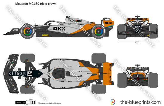 McLaren MCL60 triple crown