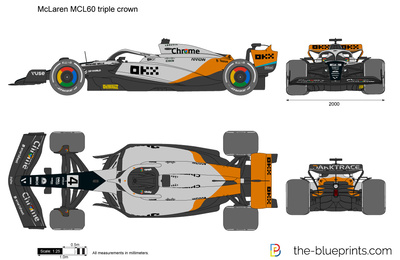 McLaren MCL60 triple crown