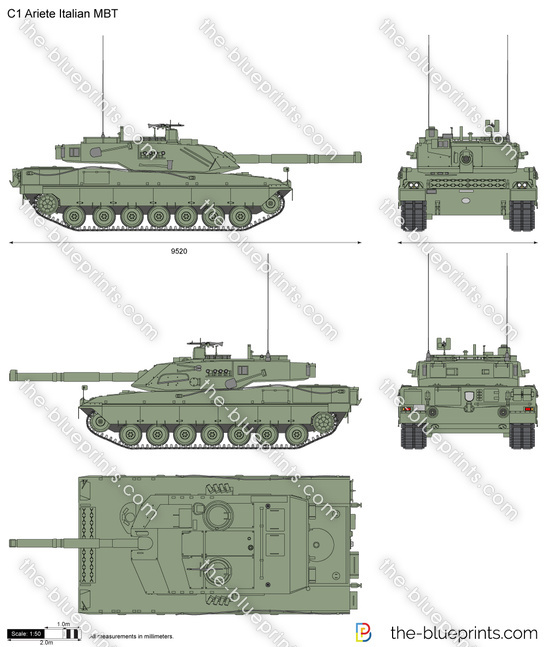 C1 Ariete Italian MBT