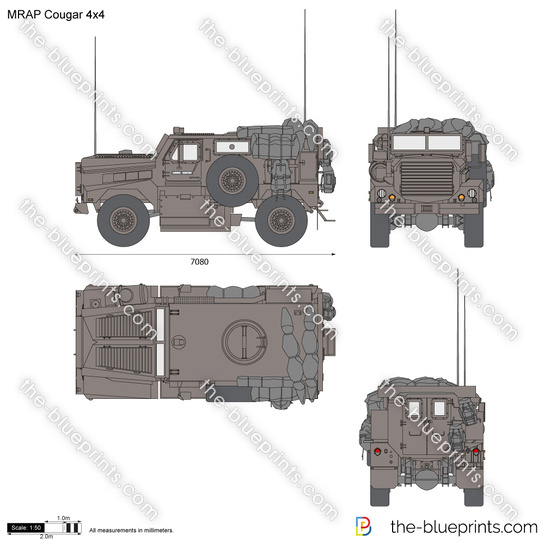 MRAP Cougar 4х4