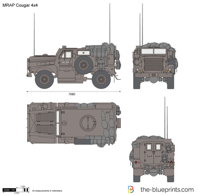 MRAP Cougar 4х4