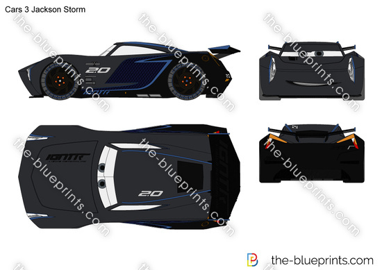 Cars 3 Jackson Storm