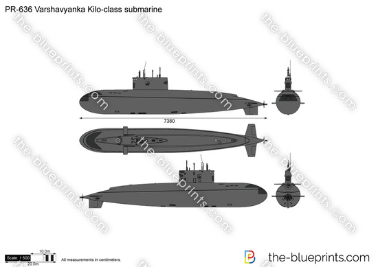 PR-636 Varshavyanka Kilo-class submarine