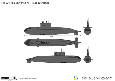 PR-636 Varshavyanka Kilo-class submarine