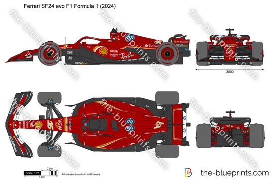 Ferrari SF24 evo F1 Formula 1