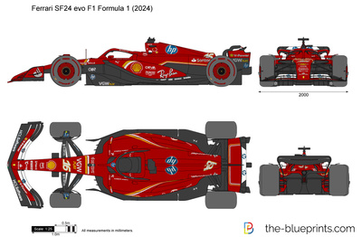 Ferrari SF24 evo F1 Formula 1