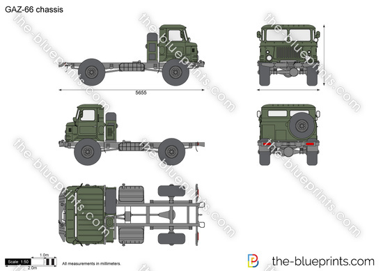 GAZ-66 chassis