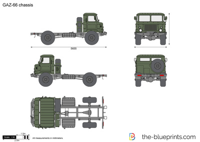 GAZ-66 chassis