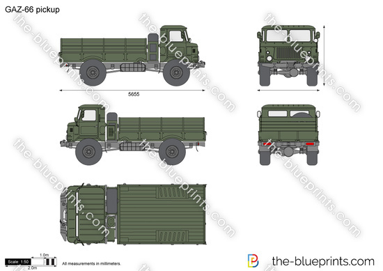 GAZ-66 pickup