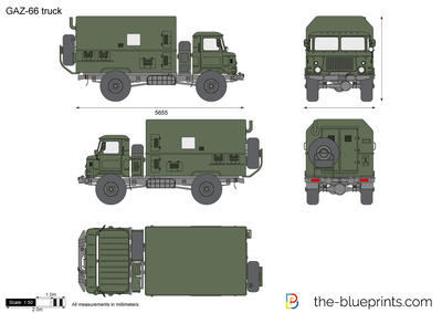 GAZ-66 truck