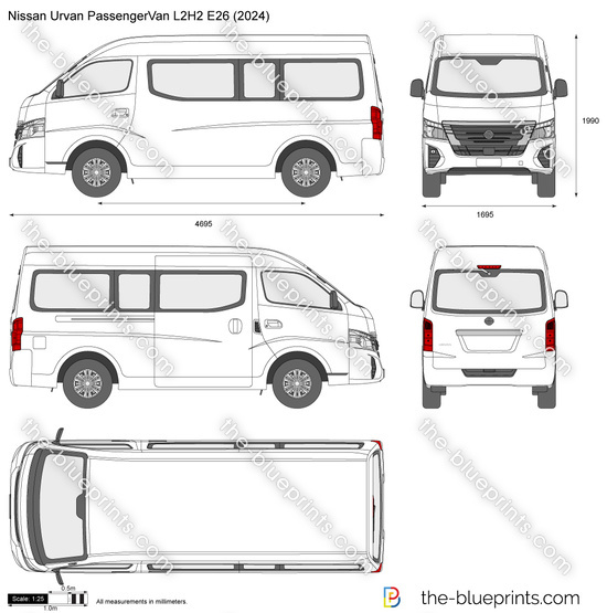 Nissan Urvan PassengerVan L2H2 E26