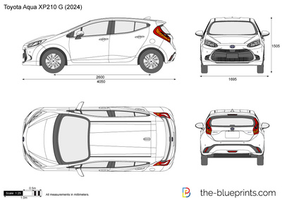 Toyota Aqua XP210 G (2024)