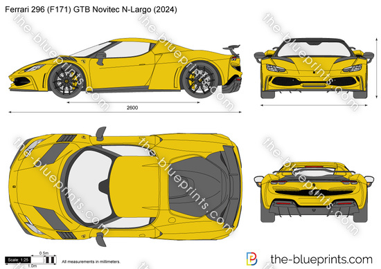 Ferrari 296 (F171) GTB Novitec N-Largo