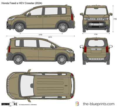 Honda Freed e HEV Crosstar