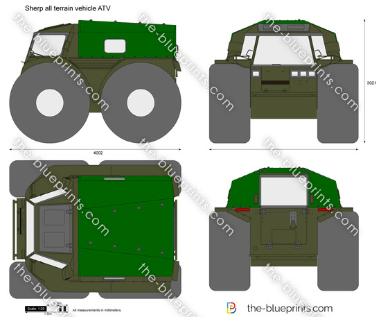 Sherp all terrain vehicle ATV