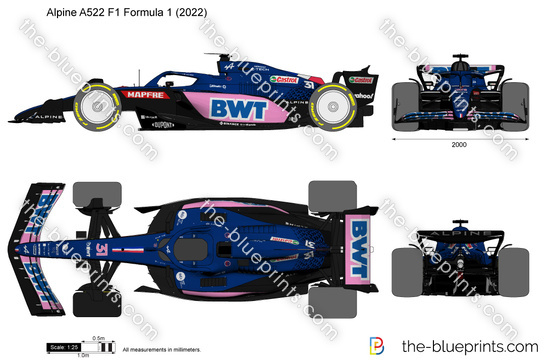 Alpine A522 F1 Formula 1