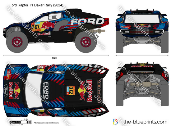 Ford Raptor T1 Dakar Rally