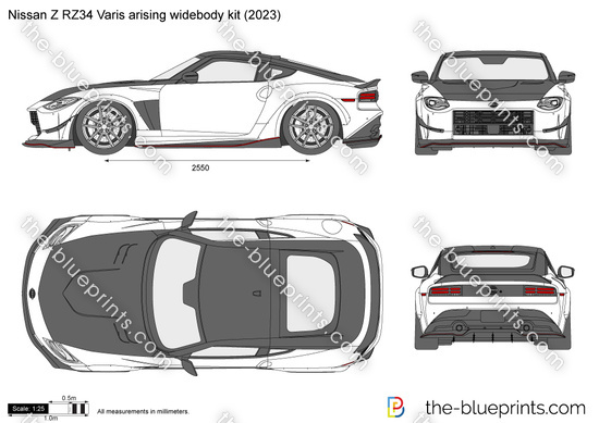 Nissan Z RZ34 Varis arising widebody kit