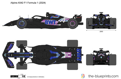 Alpine A542 F1 Formula 1