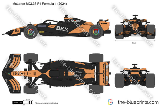 McLaren MCL38 F1 Formula 1