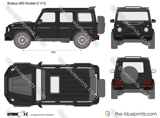 Brabus 900 Rocket G V12