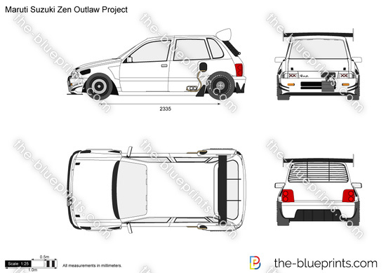 Maruti Suzuki Zen Outlaw Project