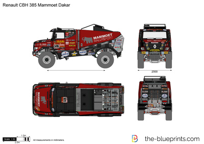 Renault CBH 385 Mammoet Dakar