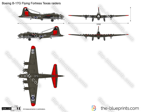 Boeing B-17G Flying Fortress Texas raiders