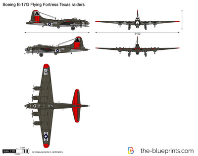 Boeing B-17G Flying Fortress Texas raiders