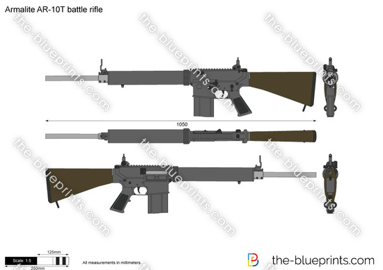 Armalite AR-10T battle rifle