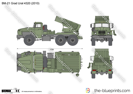 BM-21 Grad Ural 4320