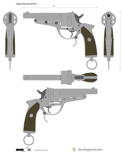 Galand Revolver M1870