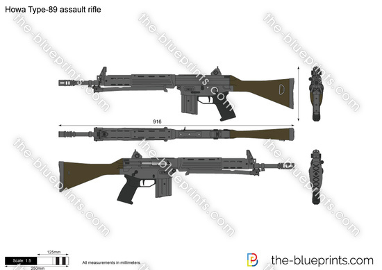 Howa Type-89 assault rifle