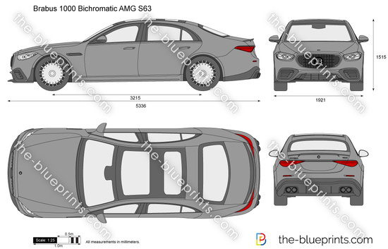 Brabus 1000 Bichromatic AMG S63