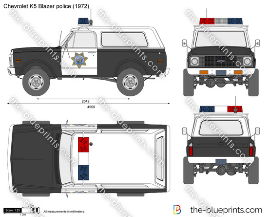 Chevrolet K5 Blazer police