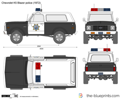 Chevrolet K5 Blazer police