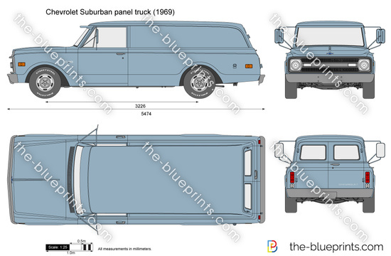 Chevrolet Suburban panel truck