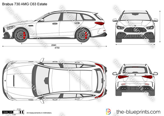 Brabus 730 AMG C63 Estate