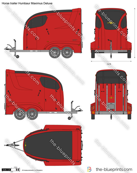 Horse trailer Humbaur Maximus Deluxe