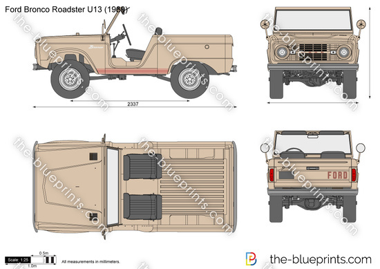 Ford Bronco Roadster U13