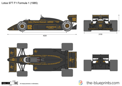 Lotus 97T F1 Formula 1