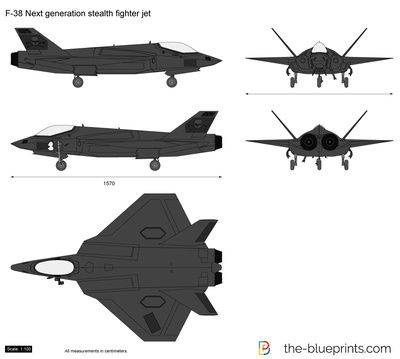 F-38 Next generation stealth fighter jet