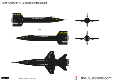 North American X-15 experimental aircraft