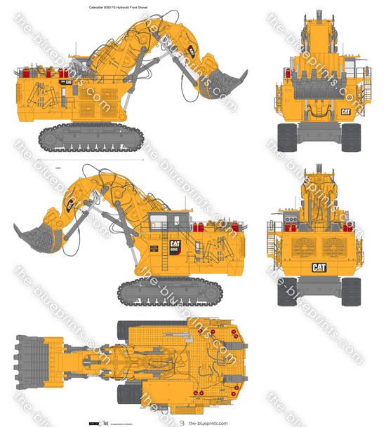 Caterpillar 6090 FS Hydraulic Front Shovel